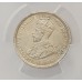 AUSTRALIA 1918 . SIXPENCE . PCGS AU55